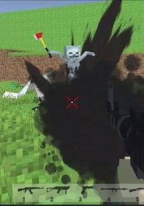 Minecraft Noob Moment 😂💀 | Gunshot Meme Gone Wrong #Shorts