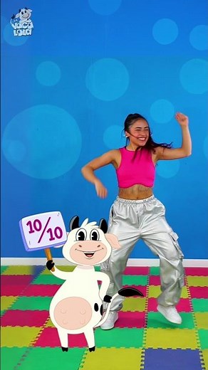 🐮 La Vaca Lola Baila a lo Loco 💃 | Aprende los Pasos con esta Canción Divertida