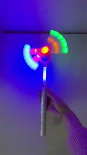 LED Windmill Spinner Magic Wand