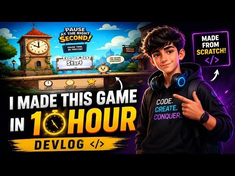 1 Hour Game Challenge | From Zero to Playable
