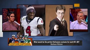 In the spirit of Halloween.... Colin Cowherd and Joy Taylor pick Halloween costumes for NFL quarterbacks | The Herd