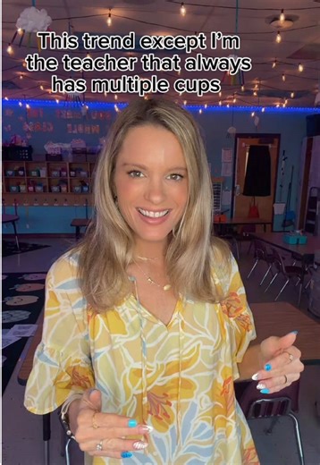 Three at all times #teachersoftiktok #teacher #teacherlife #fyp #cup