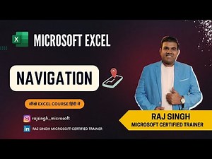 Mastering Excel Navigation: Tips and Tricks by Raj Singh | Microsoft Excel Tutoria