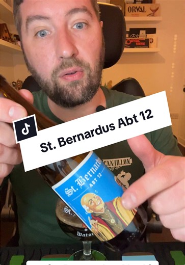Belgian Beer Review - St. Bernardus Abt 12 - 10% Quadruple #beergeek #foryou #craftbeer #beer #beers #beerreview #belgianbeer #belgium #beertok #tastetest #trappist