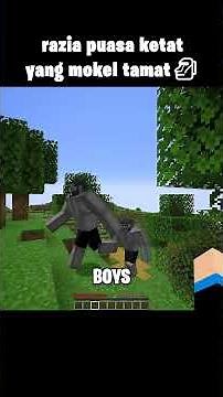 fasting in konoha village #minecraft #funny #shorts