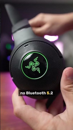 Razer Kraken Kitty V2 BT — Беспроводные наушники с ушками и RGB-подсветкой! #технологии #андролайф