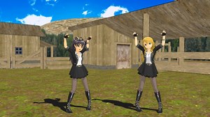 DragonLady【ＭＭＤ】我那覇響&星井美希　アイドルマスター