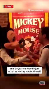 101K views · 1.8K reactions | In 2016, Basilio Santano was moved to tears when he met Mickey Mouse at Disney World. | Inside Edition | Facebook