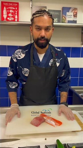 How to Make Sashimi at Home | Salmon Belly & Dry-Aged Ahi Tuna | Chef Joshua