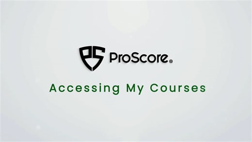 Accessing My Courses