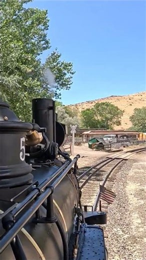 GoPro Footage on a Steam Locomotive (Tahoe), Nevada State Railroad Museum