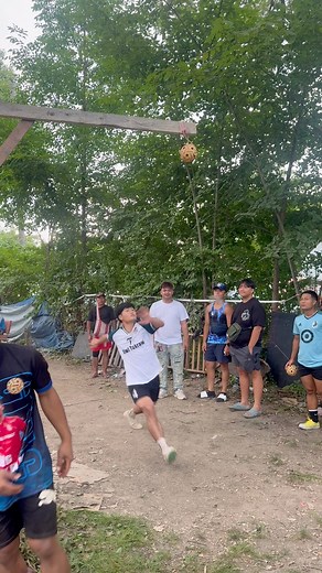 266 reactions · 5 comments | Bruh  a 20ft takraw spike… that ain’t even a spike no more, that’s an assassination from the sky ☠️ Gravity just took the L. I know somebody jealous Baw Chit #AirAssassin ⚡️ #GravityWho 勞 #SkyHighSpike  #TakrawGodMode  #20FtMurderBall ☠️ #AirstrikeUnlocked  | Eh Htoo Saw | Facebook