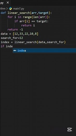 Python algorithm #fypシ゚viral #coding #capcut #fy #fypシ