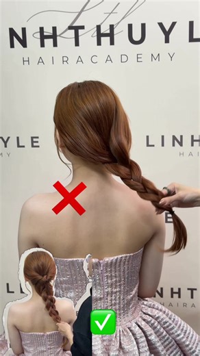 Tết tóc hướng dẫn #linhthuylinh_hairstyle #xuhuong