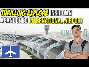 THRILLING EXPLORE after we snuck inside an abandoned INTERNATIONAL AIRPORT