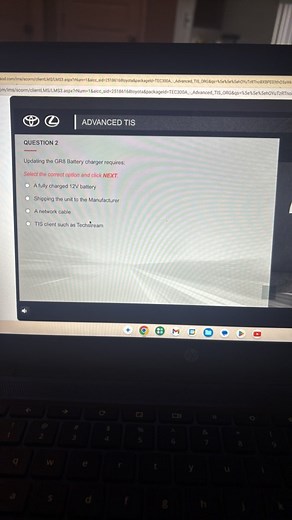 Updating the GR8 Battery charger requires:Select the correct ... | Filo