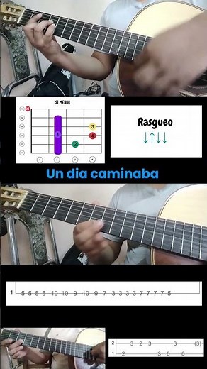 Un día caminaba #coro #tutorial #comotocar #cantos #acordes #misa #iglesia #guitarra