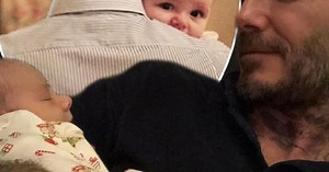 David Beckham shares ADORABLE photo of niece Peggy on first birthday