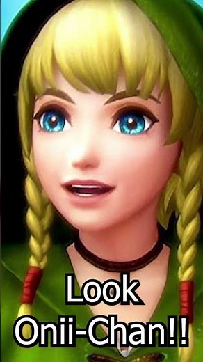 Linkle Chases Link #zelda #mastersword #totk #zeldasword #breathofthewild #botw #zeldatotk #linkle