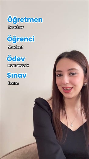 Learn simple Turkish with Airlearn 📚 #easyturkish #languagelearning #learnturkishwords