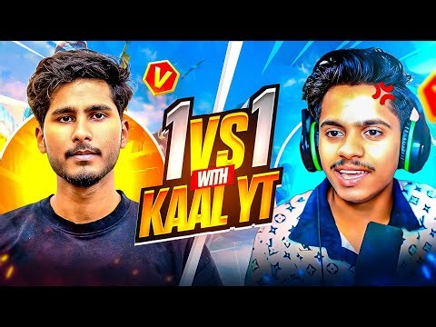 Prabhat Gamer vs Kaal Yt💀1v1 Aukaat Ki Baat🤯​Mobile Gameplay #freefire