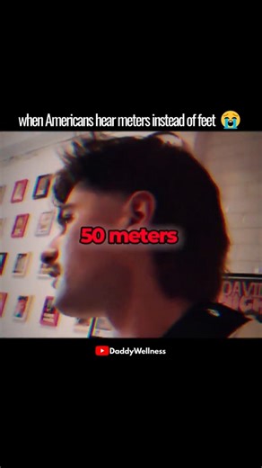 when americans hear meters instead of feet 😭. follow ‪@daddywellness‬ and check full vlog in bio.
