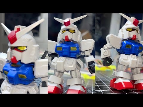 I Built the Cutest SD Gundam Ever 🤖🔥#SDGundam#Gunpla#GundamBuild#ModelKit#Satisfying#ChibiGundam