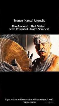 I Used Bronze Utensils and Found AMAZING Health Benefits | #Kansa #BronzeUtensils