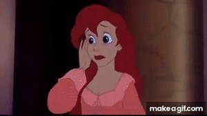 The Little Mermaid , wedding announcement on Make a GIF