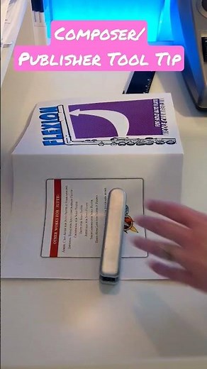 The Swingline Long Reach Stapler - essential tool for self publishing composers #composer #musician