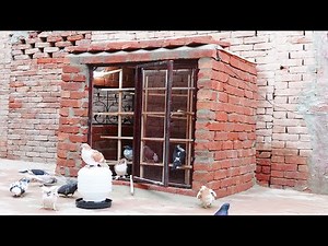 Making a new style of pigeon House with creative idea for pigeons