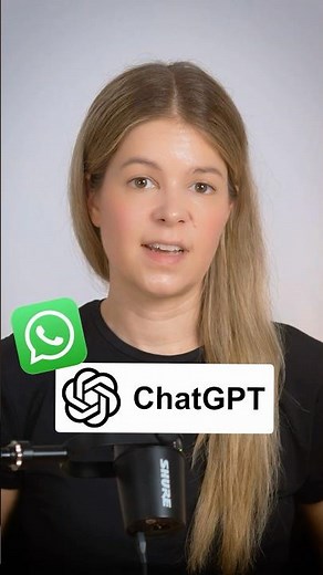ChatGPT Trick 🔥 how to create AI images via WhatsApp 💌 #chatgpt #chatgptdeutsch