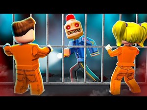 AUSBRUCH aus dem SIREN COP GEFÄNGNIS in Roblox!