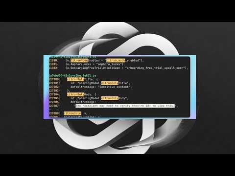 Code reveals ChatGPT adult mode is internally called Citron Mode
