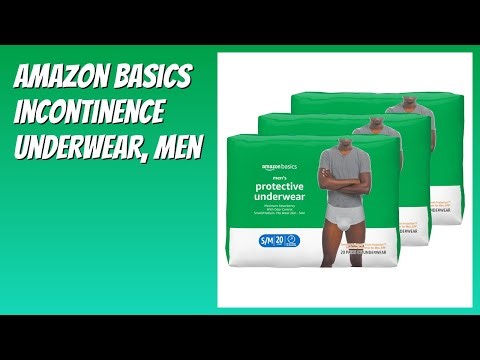 REVIEW (2026): Amazon Basics Incontinence Underwear, Men. Features
