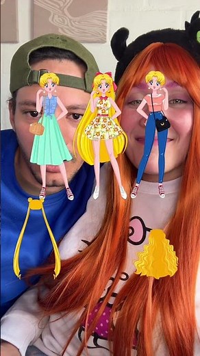 Styling Sailor Moon's hair 🌙