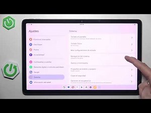LENOVO Tab P11 Pro 2nd Gen – Cómo personalizar la navegación