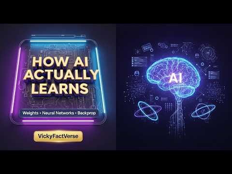 How AI Actually Learns | Neural Networks | Machine Learning & Deep Learning Explained