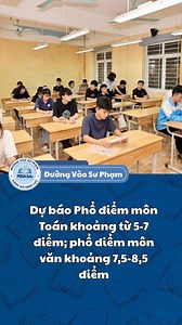 Dự báo Phổ điểm môn Toán khoảng từ 5-7 điểm; phổ điểm môn văn khoảng 7,5-8,5 điểm#pedaedu #donvitienphong #duongvaosupham #spt #thptqg2026