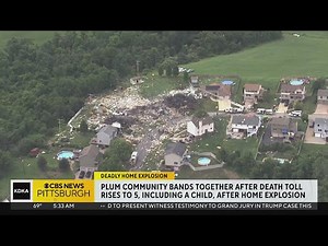 Cleanup continues after death toll rises to 5 in Rustic Ridge home explosion in Plum Borough