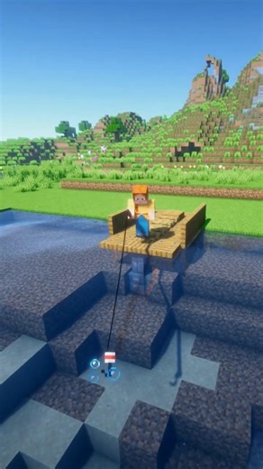 Minecraft Easy Fishing Dock | Tutorial 2 #minecraft