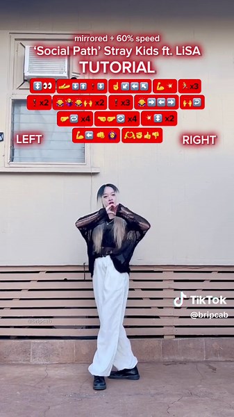 Social Path tutorial 🙌🖤❤️‍🔥 #socialpath #straykids #skz #kpopdance