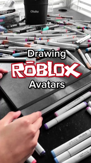 Drawing Roblox Avatars | Join Art Discord for a Chance to Get Your Avatar Drawn