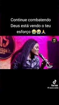 Mana Catila- Combati Um Bom Combate 🔥#tudopossonaquelequemefortalece #louvor #gospelmusic