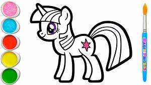 49K views · 661 reactions |  youtube.com/@MagicFingersArt  Hello! It's Sophia. Let's draw and paint TWILIGHT SPARKLE & 5 MORE MY LITTLE PONY together 濾 Magic Fingers Art Copyright © Moondog Pictures. All Rights Reserved. | Magic Fingers Art | Facebook