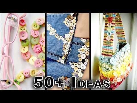 Don't Throw Away Old Buttons, Make These 50+ Amazing Designs