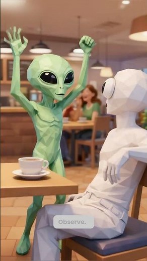 Alien Tries Human Humor (Joke #67) 👽