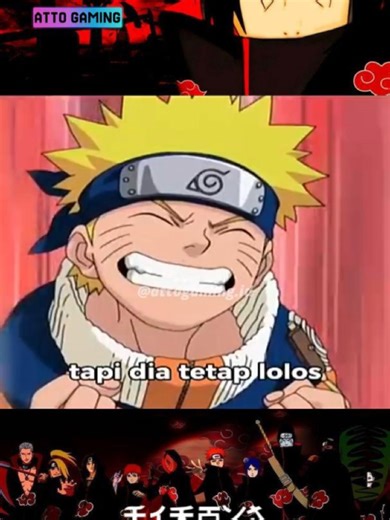 NARUTO GAK JAWAB SOAL TAPI LOLOS UJIAN CHUNIN? ---------------------------- ✅Follow ig: @attogaming.id #naruto #boruto #narutoshippuden #madara #hitachi