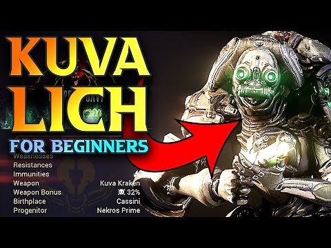 Warframe Kuva Lich Guide For BEGINNERS Guide 2025