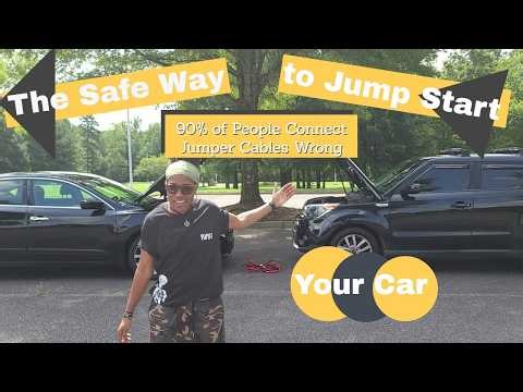 Car Jump | Jumper Cables | EASY Emergency Setup